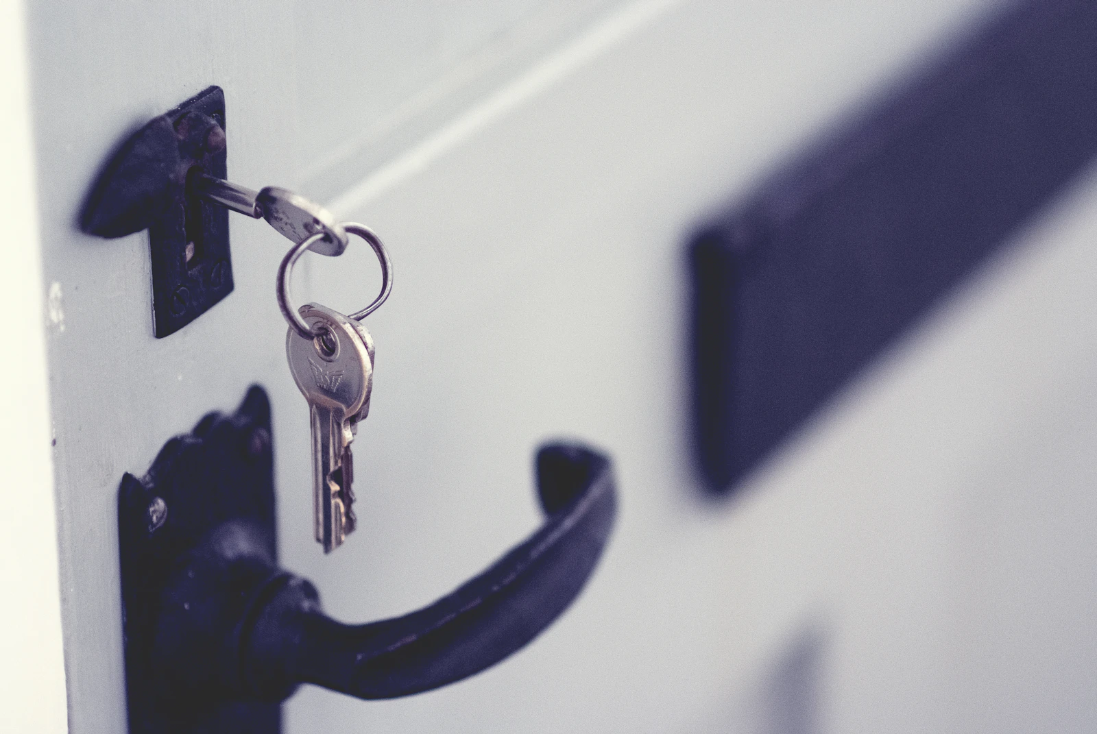 Verrou de sécurité sur porte